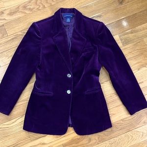 Velvet Blazer